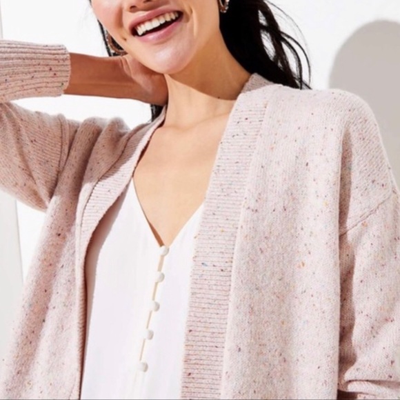 LOFT Open Front Cardigan NWT - Picture 3 of 10